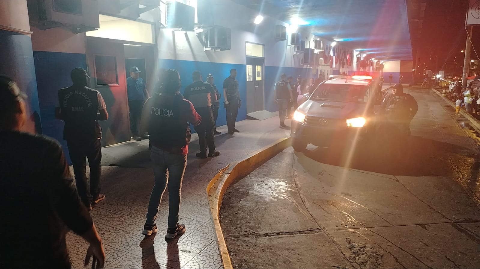 Ocho llegó sin signos vitales al centro hospitalario.