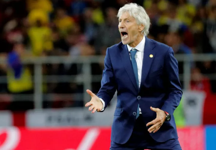 El técnico de la selección colombiana, el argentino José Néstor Pékerman. Foto: EFE