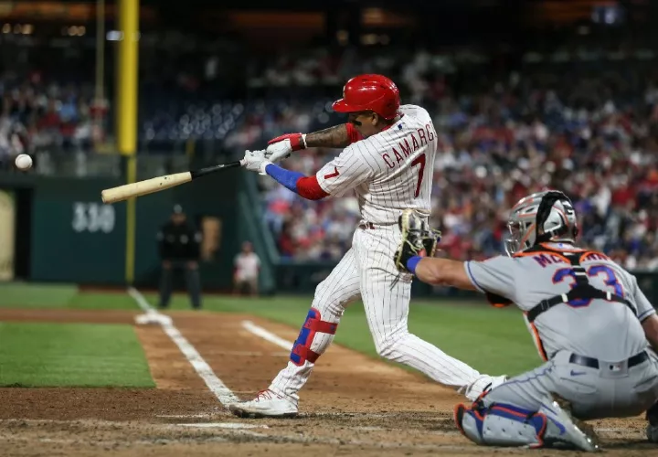 Johan Camargo está en su sexta temporada en las Grandes Ligas, de las cuales cinco fueron con los Bravos de Atlanta. Foto: AP