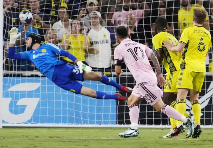 Messi marcó un golazo. / Foto: EFE